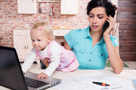 yound mum GDPR working from home