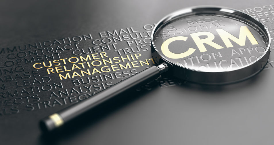 CRM Magnifying glass