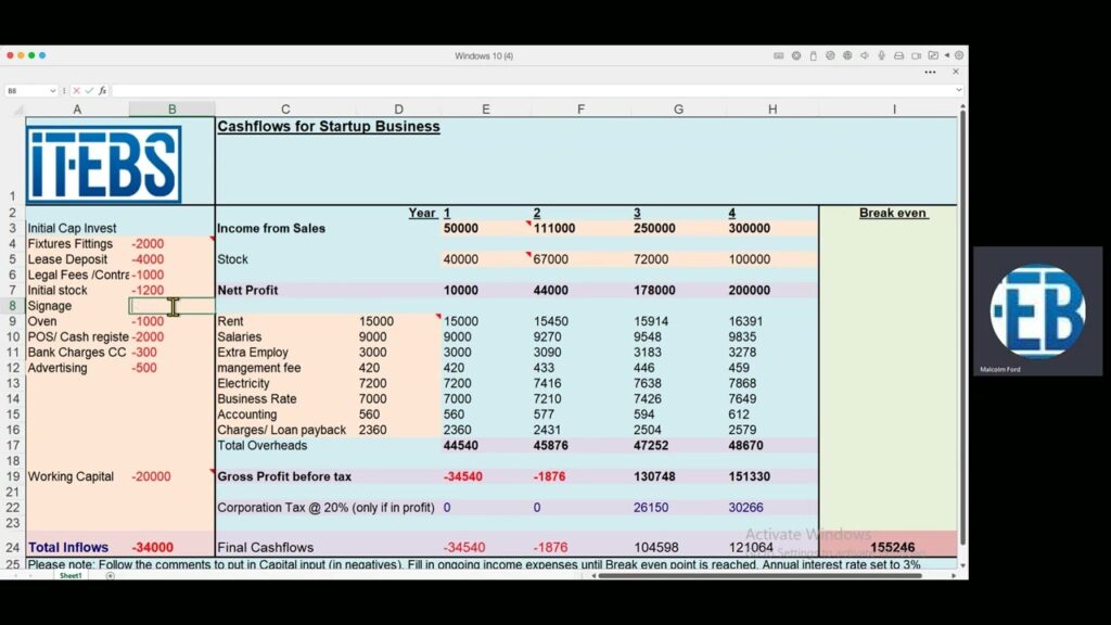 Cashflow for Startup Business